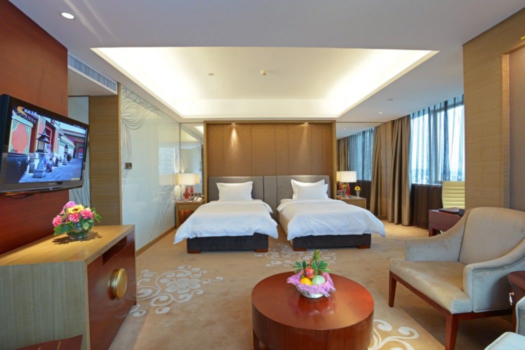 Guangzhou New Century Hotel Exteriör bild